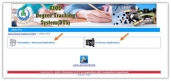 degree tracking system