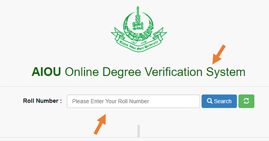 verify online allama iqbal degree