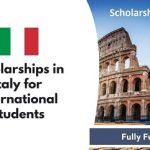 Italy latest scholarships