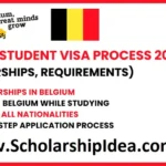 Belgium Student Visa Complete Process 2024
